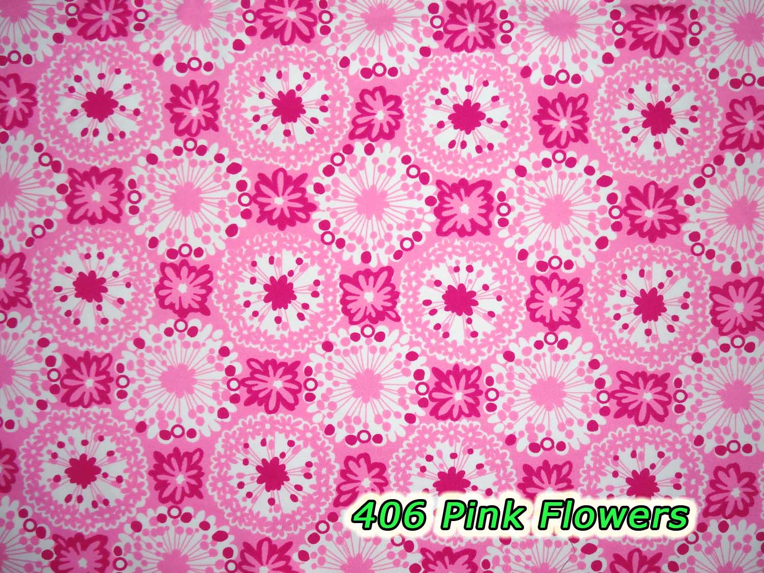 406 Pink Flowers