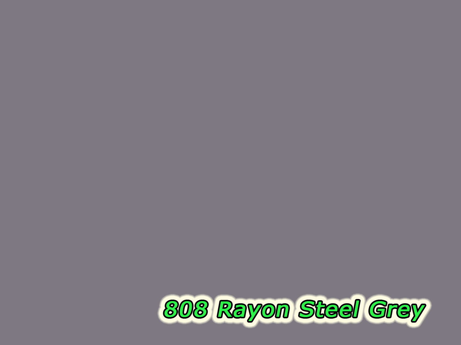 808 Rayon Steel Grey
