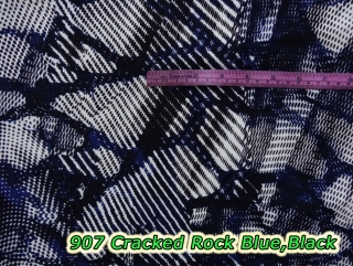 907 Cracked Rock Blue/Black