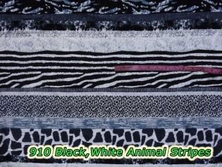 910 Black/White Animal Stripes