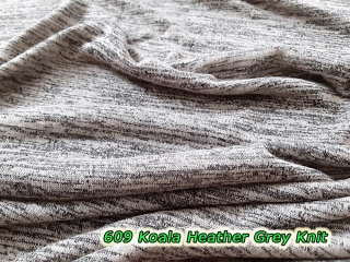 609 Koala Heather Grey Knit