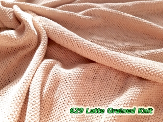 629 Latte Grained Knit
