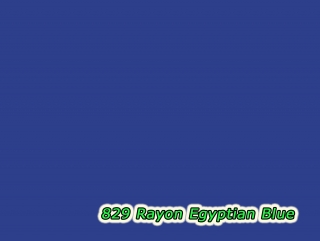 829 Rayon Egyptian Blue