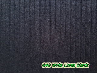 640 Wide Lines Black