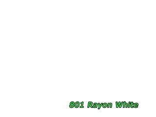 801 Rayon White